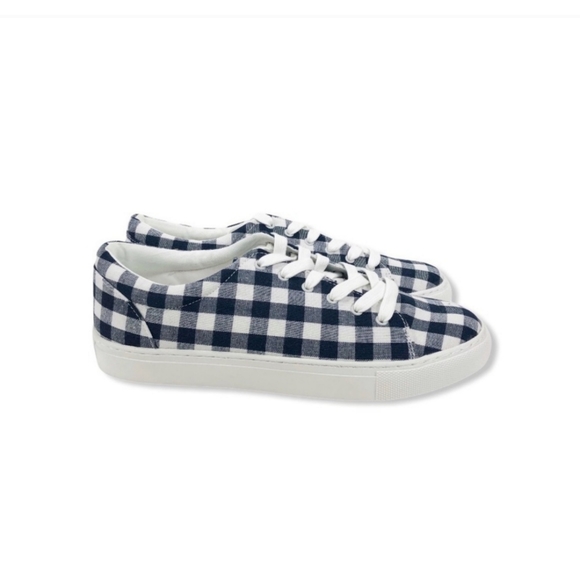 J. Crew Gingham Road Trip Sneakers - Picture 3 of 5